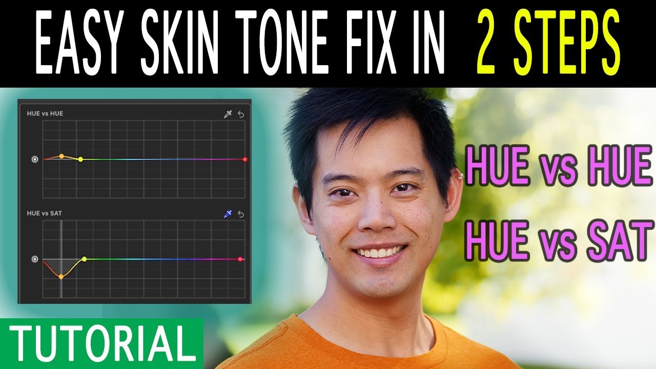 How To Fix Skin Tones in Videos | FCPX Tutorial | Hue Saturation Curve Toolset | Simple Skills