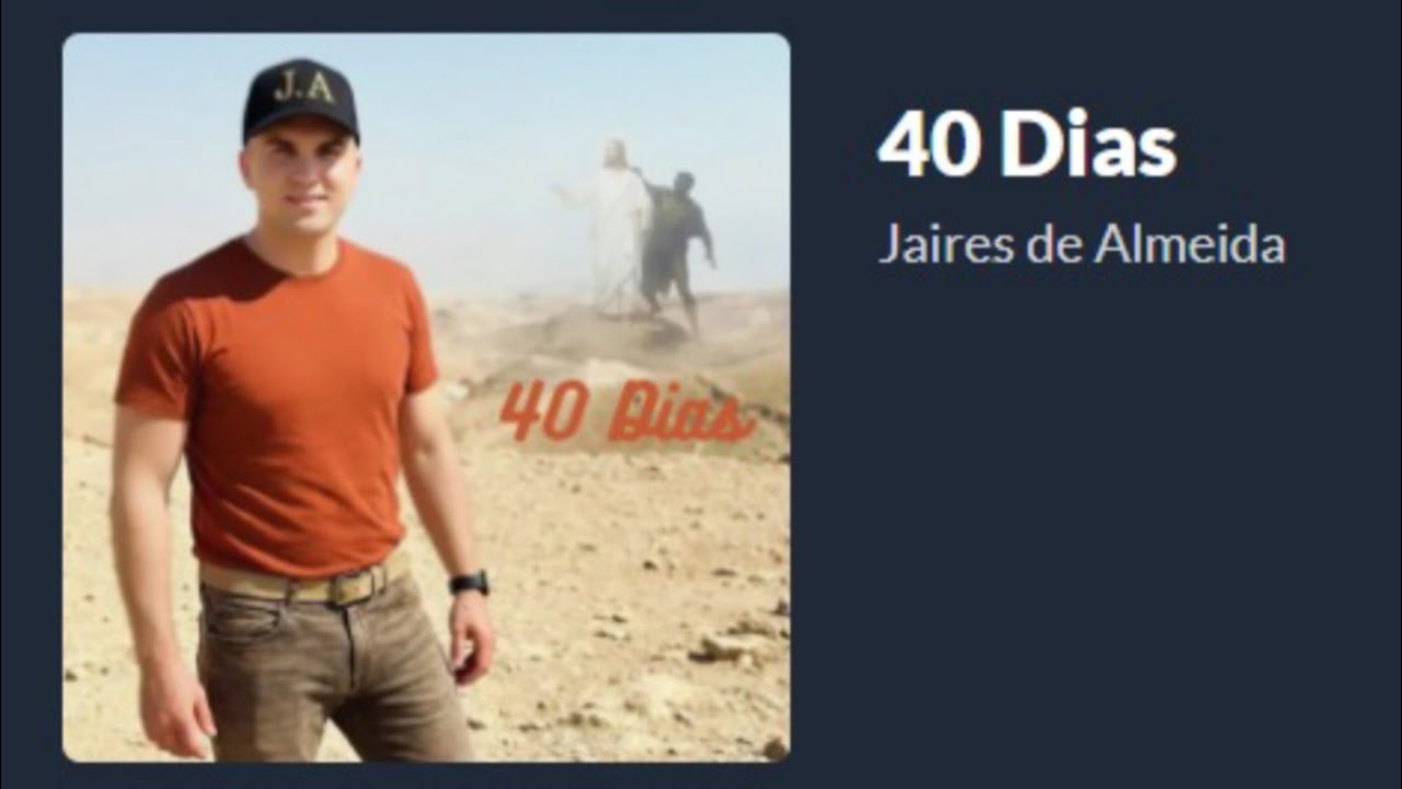 Música: 40 Dias. Letra e música: Jaíres Almeida Cantor Gospel. Templo Central da IEADELP.