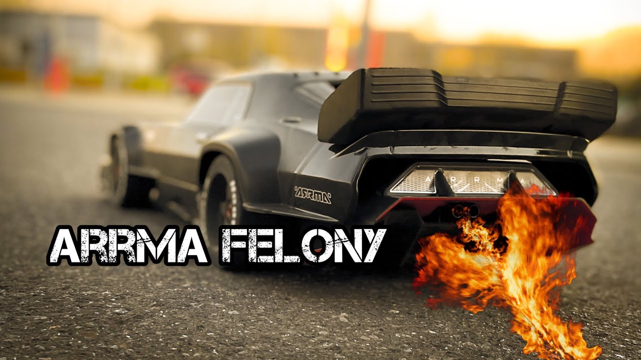 Arrma Felony 6S 1/7 Street Bash Muscle Car | Drifts! 🔥🔥🔥