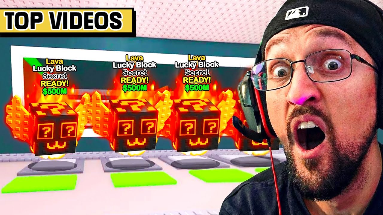WE FOUND THE CRAZIEST LAVA LUCKY BLOCKS | FGTeeV