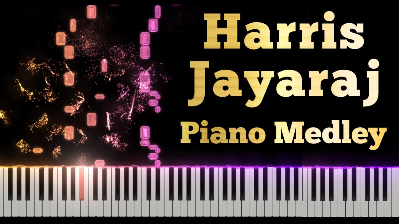 Harris Jayaraj Piano Medley | Mashup | Cover | Adithyha Jayakumar
