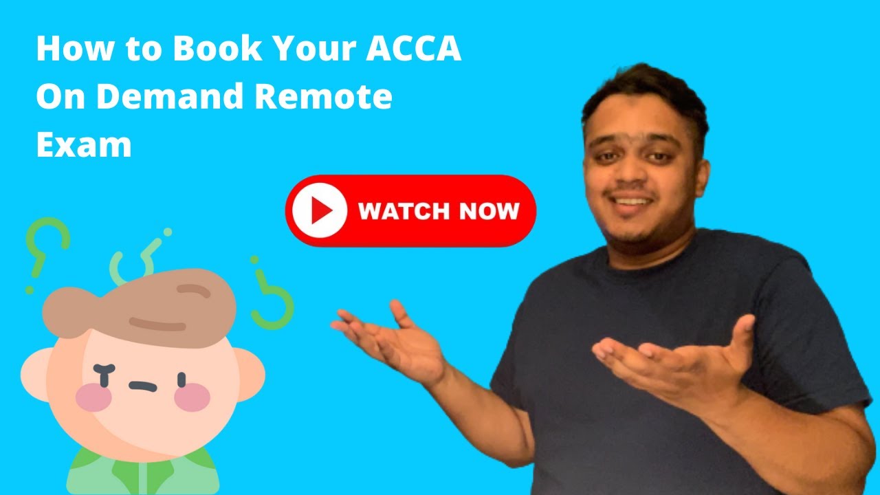 ACCA Exams || How to Book Your ACCA On Demand Remote Exam