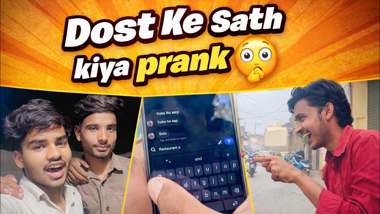 1 Month Ka Secret Prank Dost Ke Sath 😱 End Dekh Ke Shock!#trendingshorts #cartoon #trending #funny 