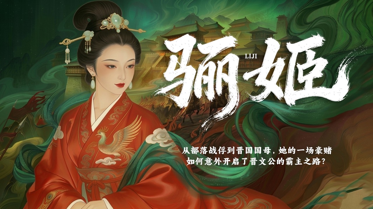 骊姬 I 从部落战俘到晋国国母 I 她的一场豪赌，如何意外开启了晋文公的霸主之路？ I 晋献公 I 红颜祸水 I 历史故事 I 历史人物 I 一抹红颜映山河