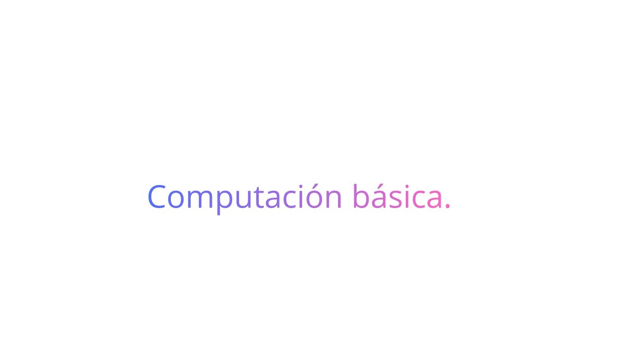 Formato básico de una documento