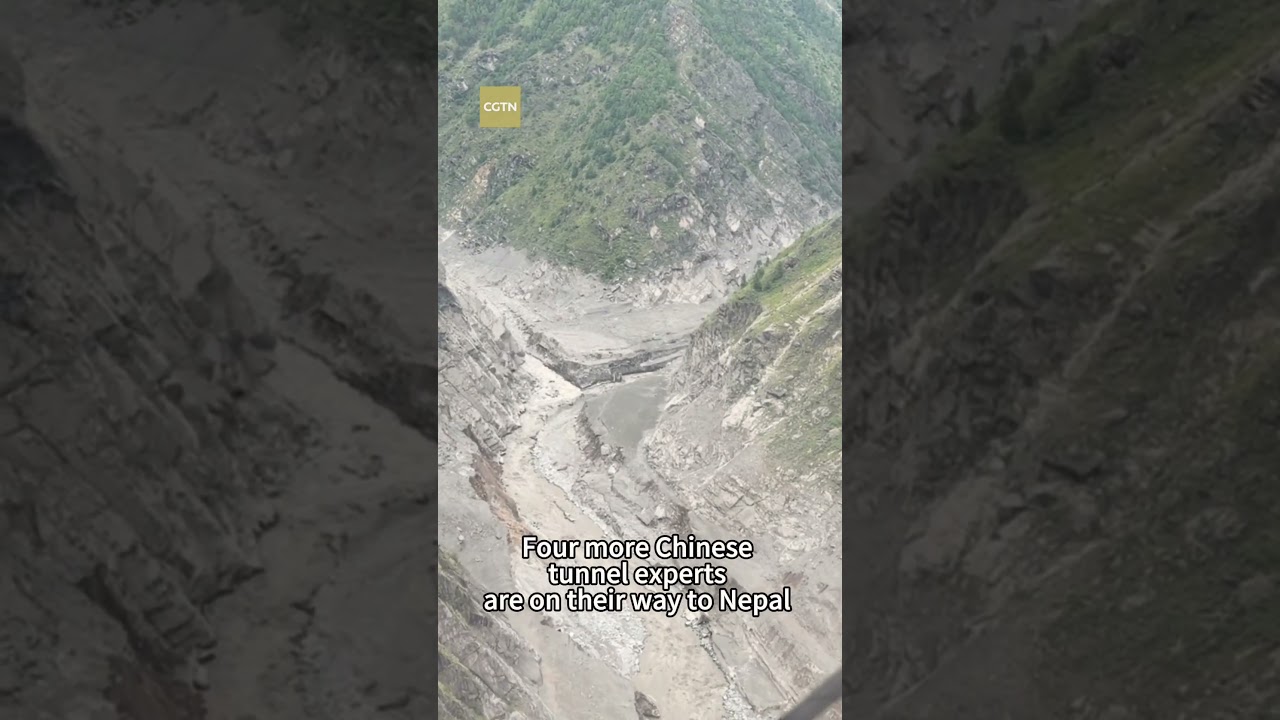 China sends tunnel experts for rescue operations in Nepal