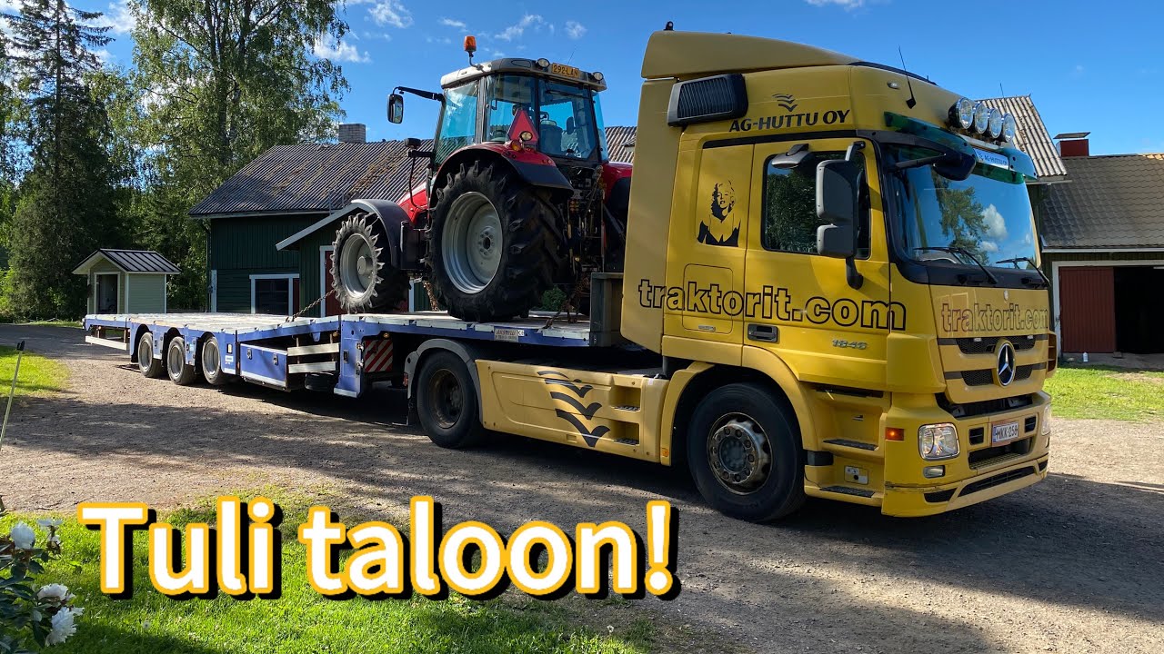 Massey Ferguson 6455 Dyna-6 tuli taloon | AG-Huttu Oy