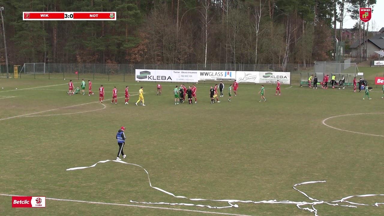 BETCLIC III LIGA GR.2  WIKĘD  LUZINO - NOTEĆ CZARNK&Oacute;W 21.03.2026