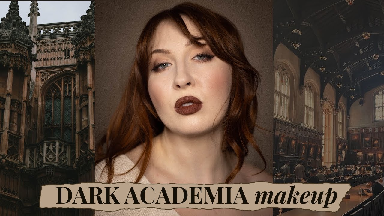 DARK ACADEMIA makeup 🤎