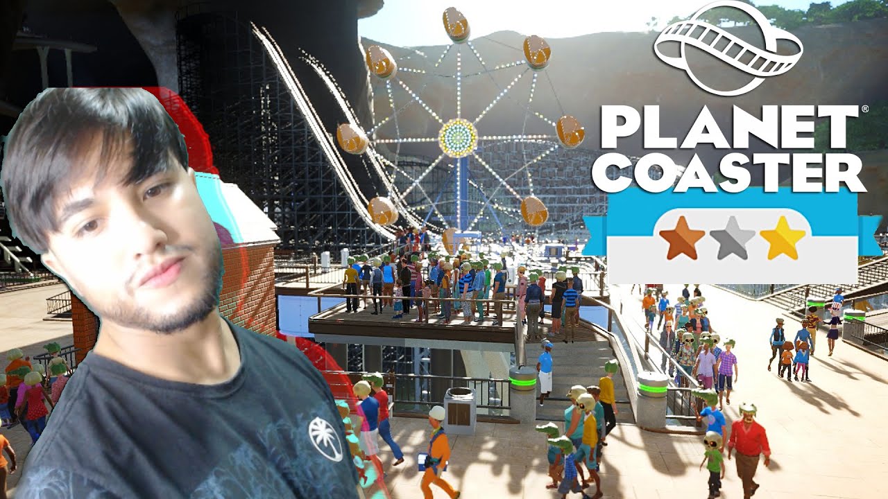 PLANET COASTER - Montanhas Russas Cavernosas 🎡
