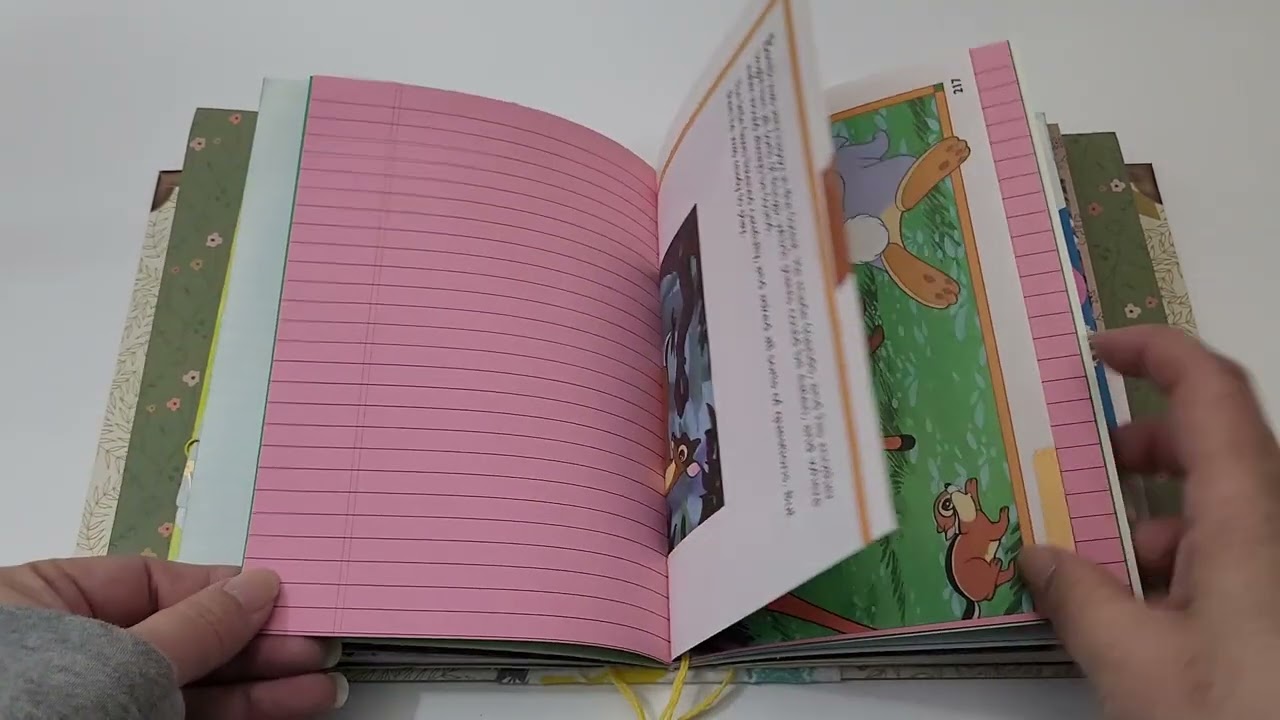 Bambi Little Golden Book Junk Journal Quick Flip Through (Sold)