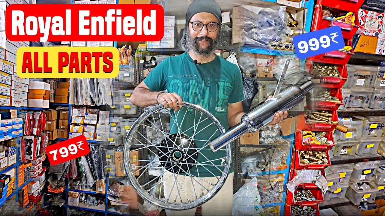 Royal Enfield Modification Accessories || सस्ते रेट का ऑफर 😳 || www.realspare.com |Parvinder Singh |