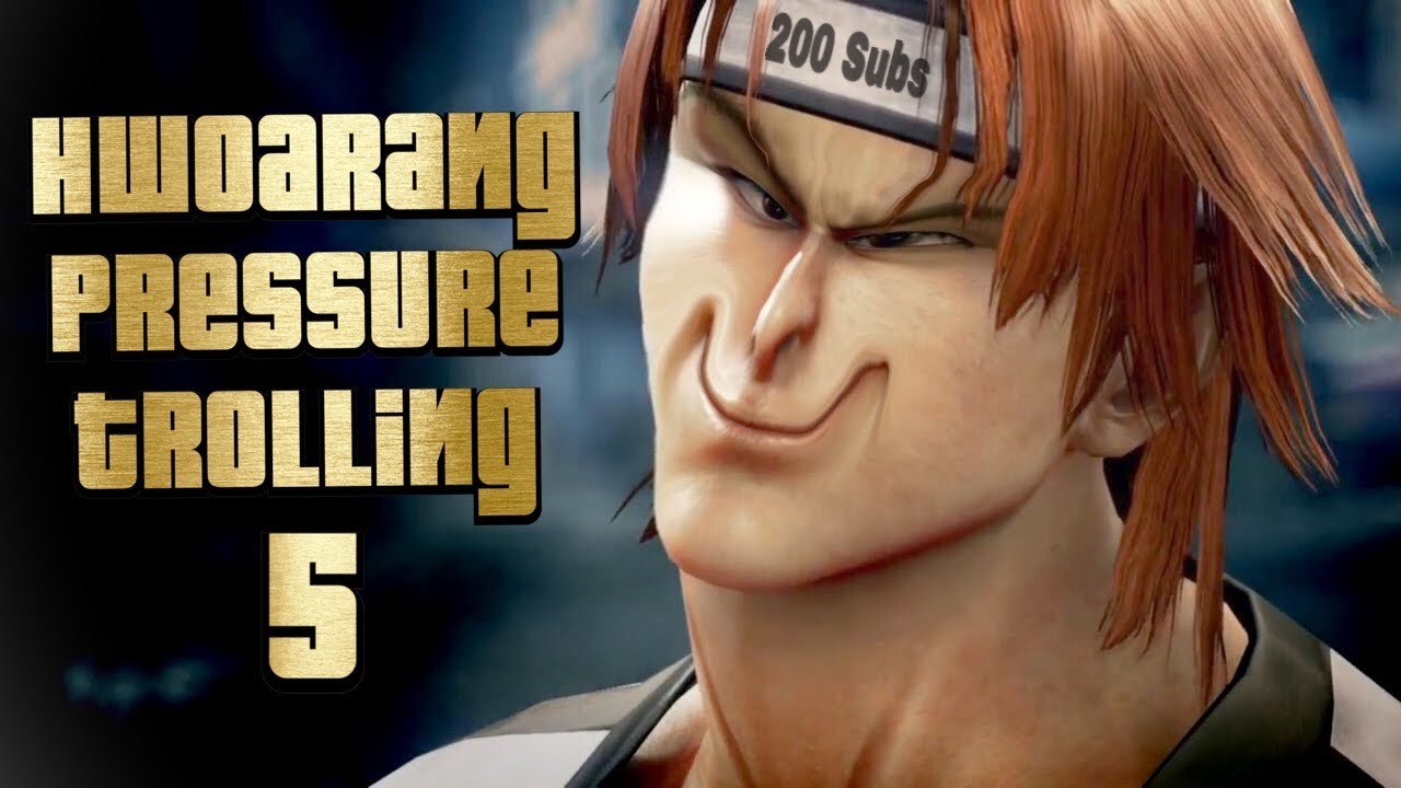 Tekken 7 Hwoarang Pressure Trolling 5 | ROAD TO 200 SUBS