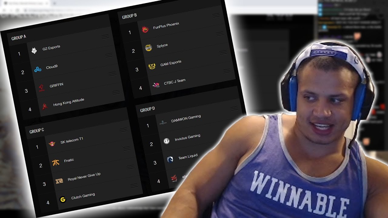 TYLER1 2019 WORLDS PICK'EMS