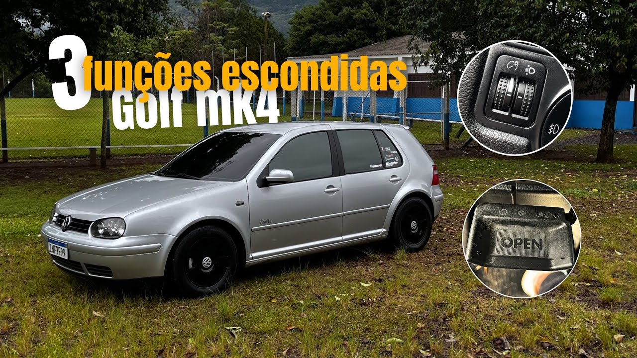 3 fun&ccedil;&otilde;es escondidas do golf mk4 😱😱