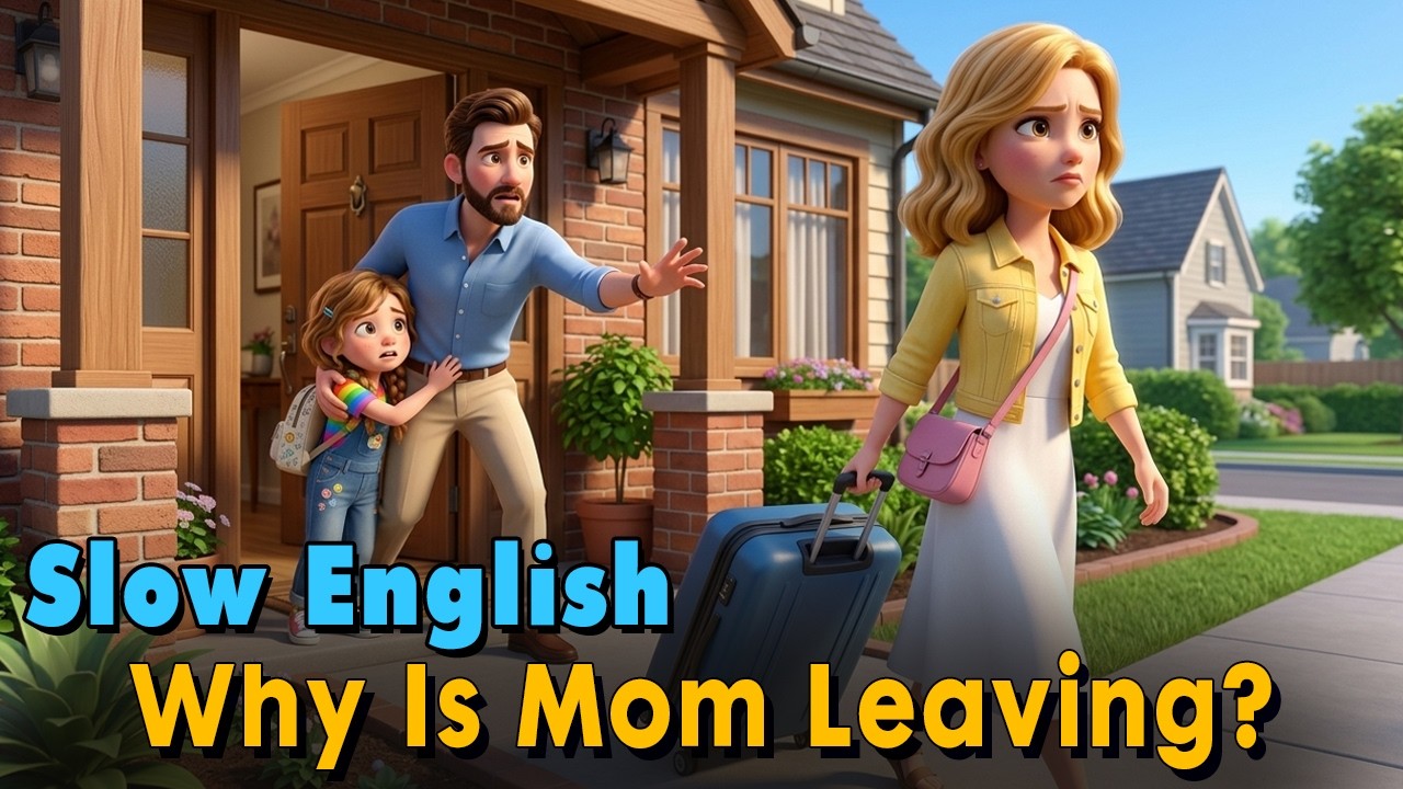 How Can We Make Mom Happy Again | Easy English Listening Practice Story (A1-A2 Level)