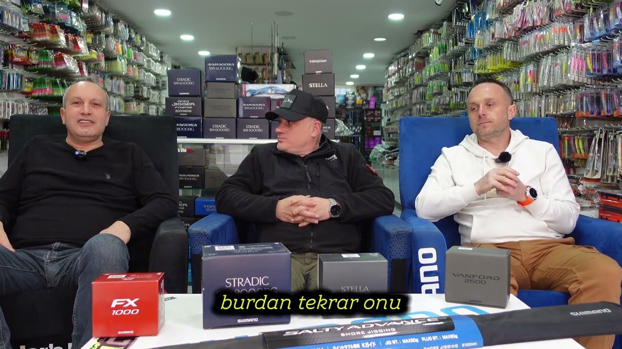 SHIMANO TÜRKİYE SHOREJİG Olta ve Makine Seçimi Kıyıdan ve Denizden Avcılık Avcılık Ekipman seçimi