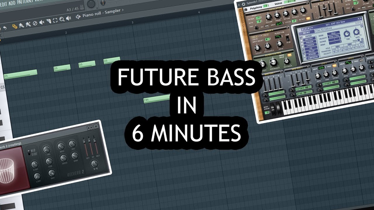 MAKE FUTURE BASS IN 6 MINUTES [FL STUDIO]