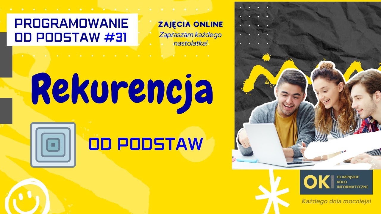 Programowanie OD PODSTAW #30  - Rekurencja - Tłumaczymy od zera / Quizy