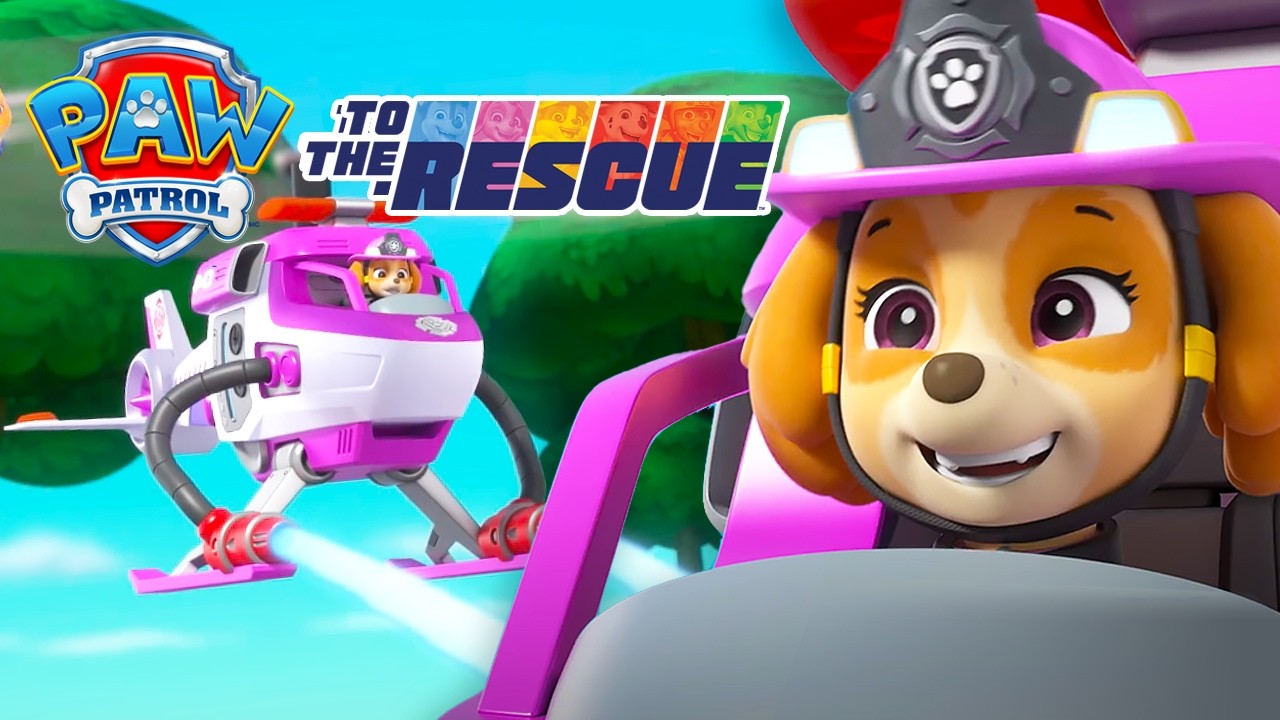 Skye Saves The Castle From Burning Down! | To The Rescue | PAW Patrol UK