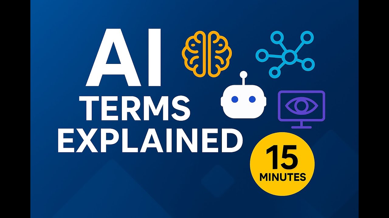 Key AI Terminologies Explained  | Machine Learning, NLP, Computer Vision