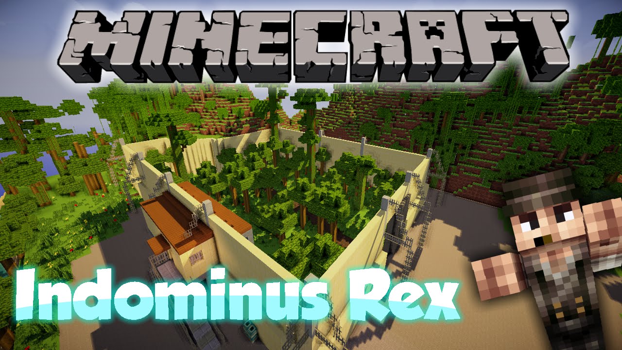 Indominus rex paddock?!|Visiting Jurassic world|Featuring SmithyMC