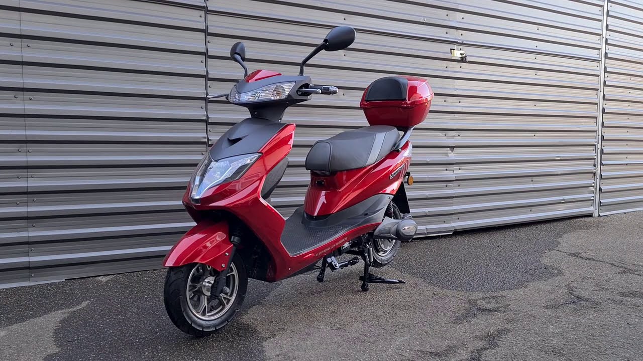 Elektroroller EAGLE, 45 km/h, Stra&szlig;enzulassung, E-Scooter, E-Roller, Roller, Test 250 Servicepartner