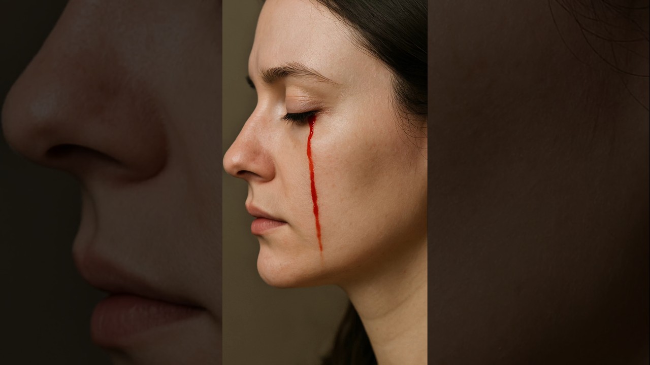 Krwawe łzy...#odwr&oacute;conalekcja #ciekawostki #medycyna