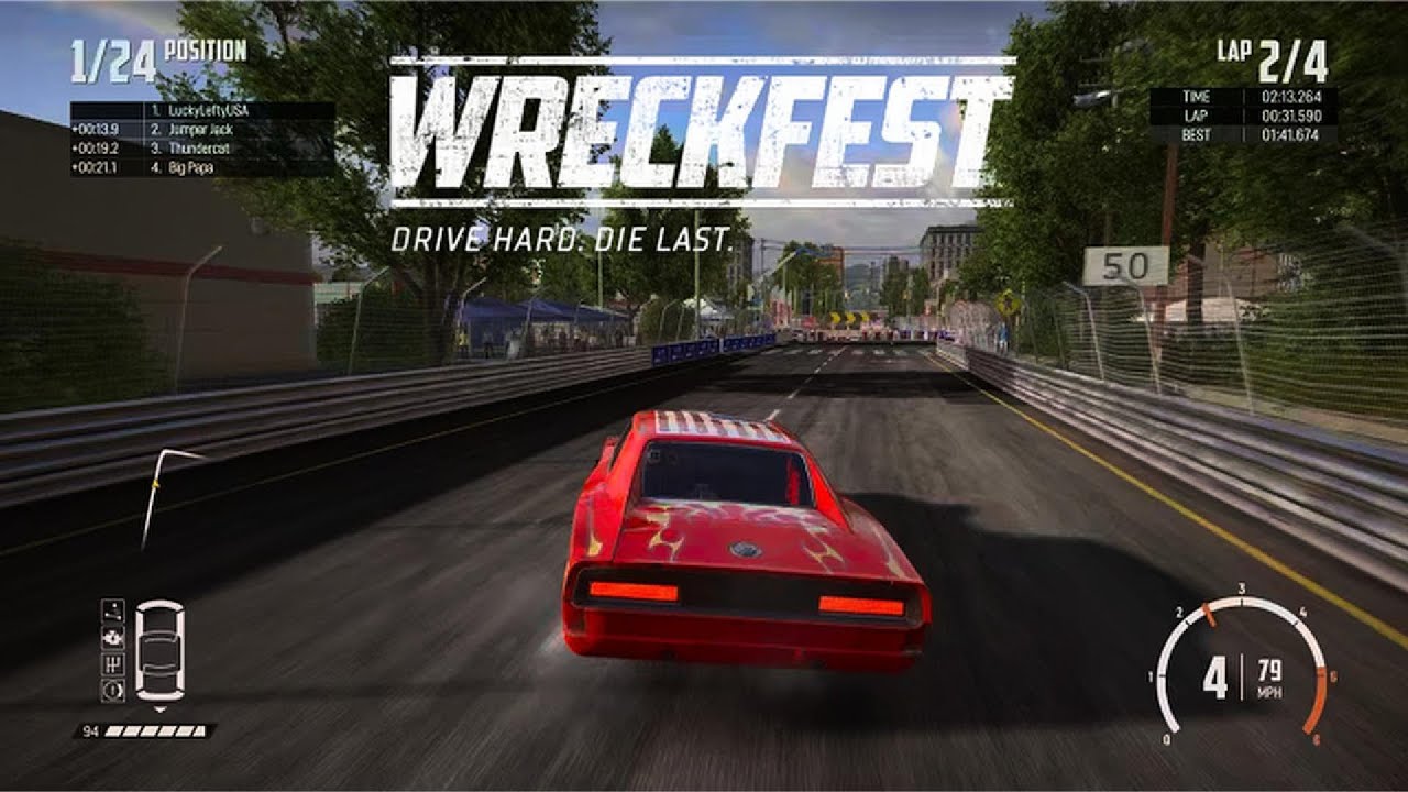 #wreckfest  motorcity circuit