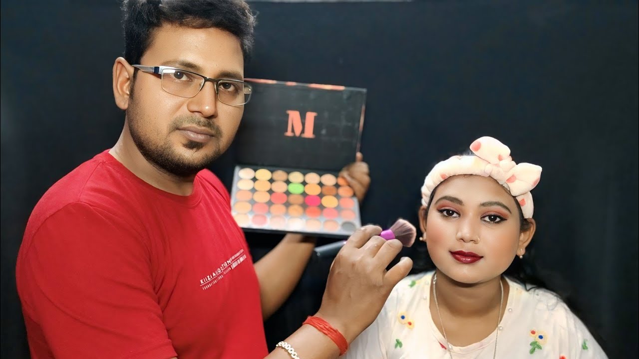 ASMR Doing Makup my Makup  artist is Ankita ASMR 💄