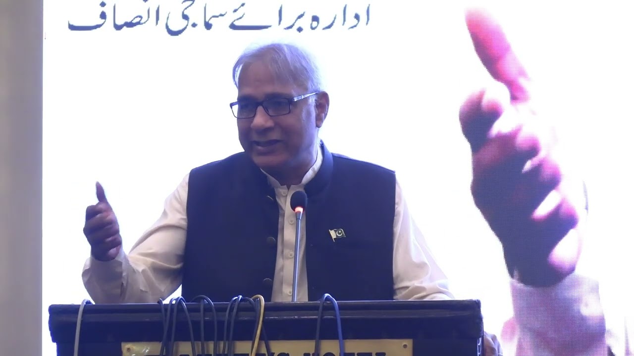 Peter Jacob addressing at Convention on National Minorities Day 2024