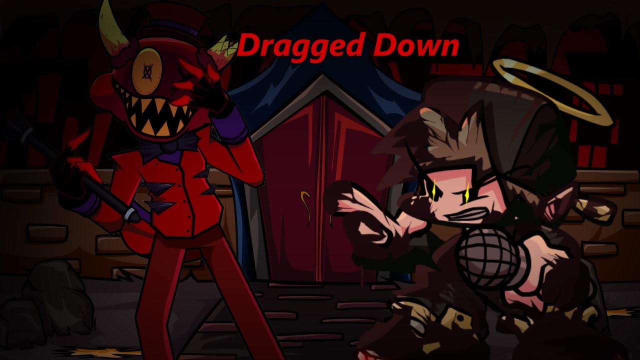Funkin' Hellbeats Corruption: Dragged Down to Hell but with extra flair
