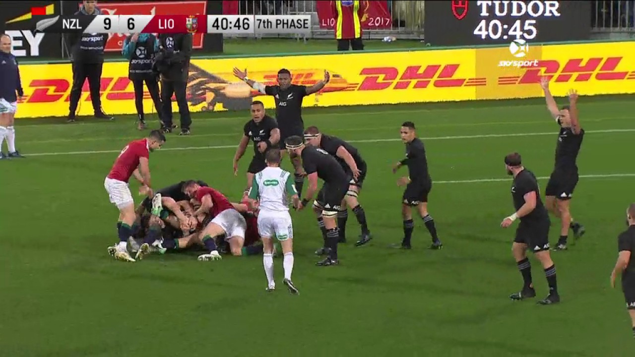 ОСНОВНЫЕ МОМЕНТЫ: Второй тестовый матч между All Blacks и British & Irish Lions.