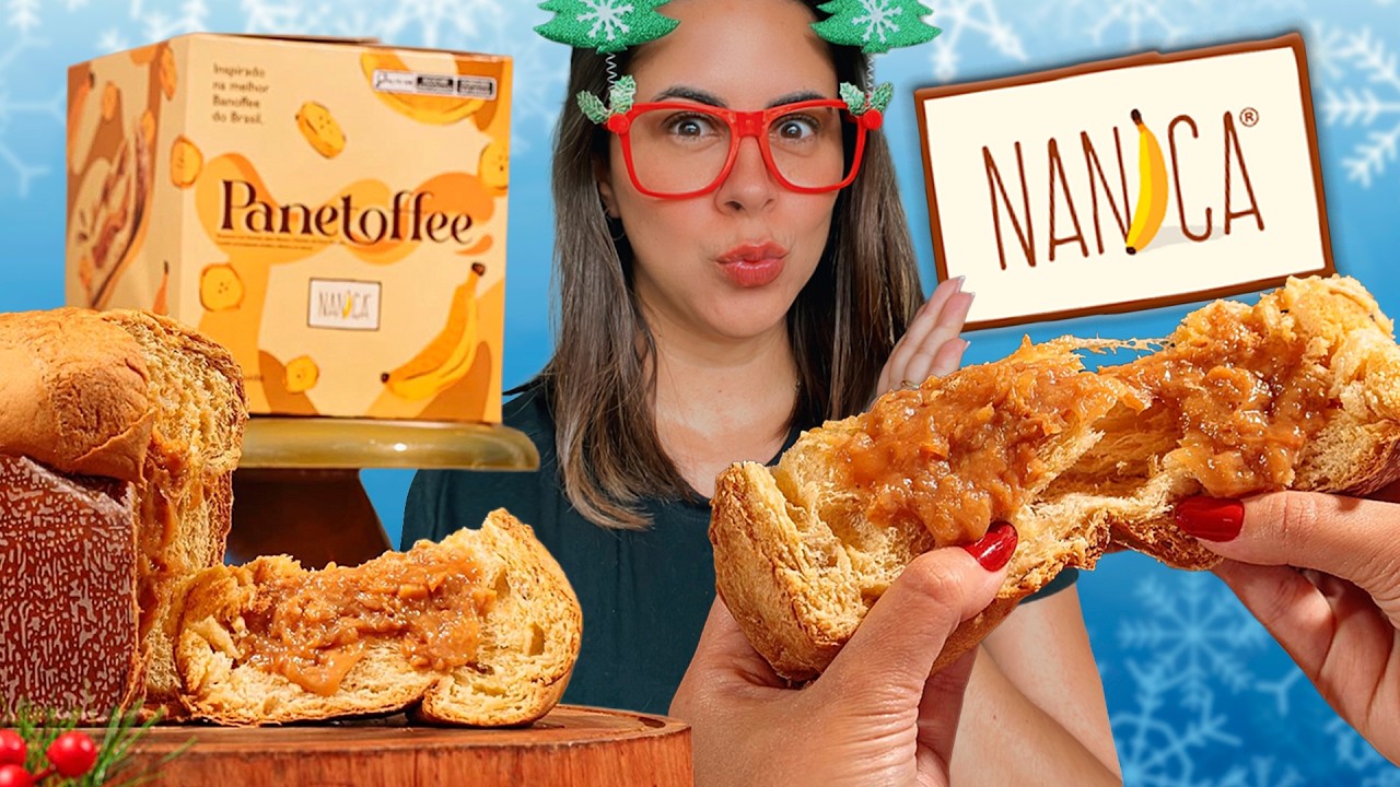 Preço ÓTIMO! Panetone Banoffee da Nanica | Vale R$ 75?