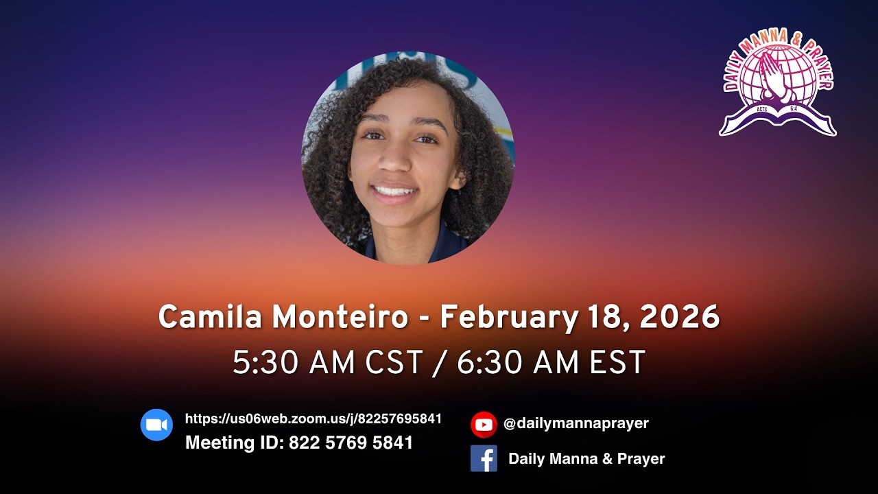 Daily Manna & Prayer February 18, 2026