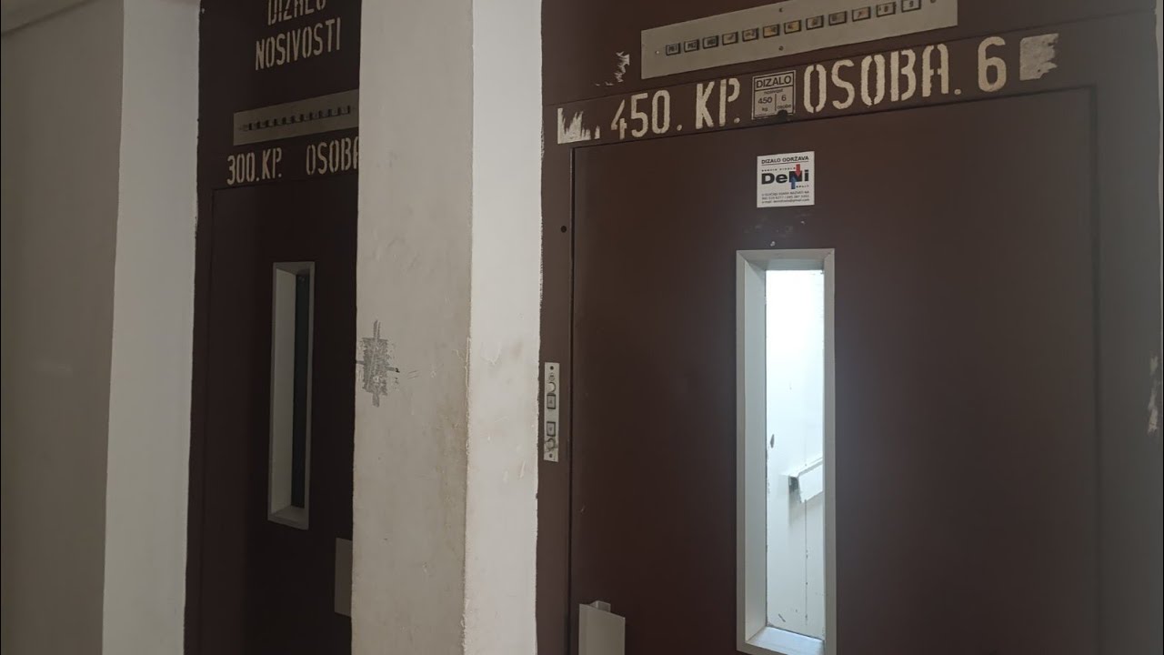 Original KONČAR lift @ Split, Croatia HR