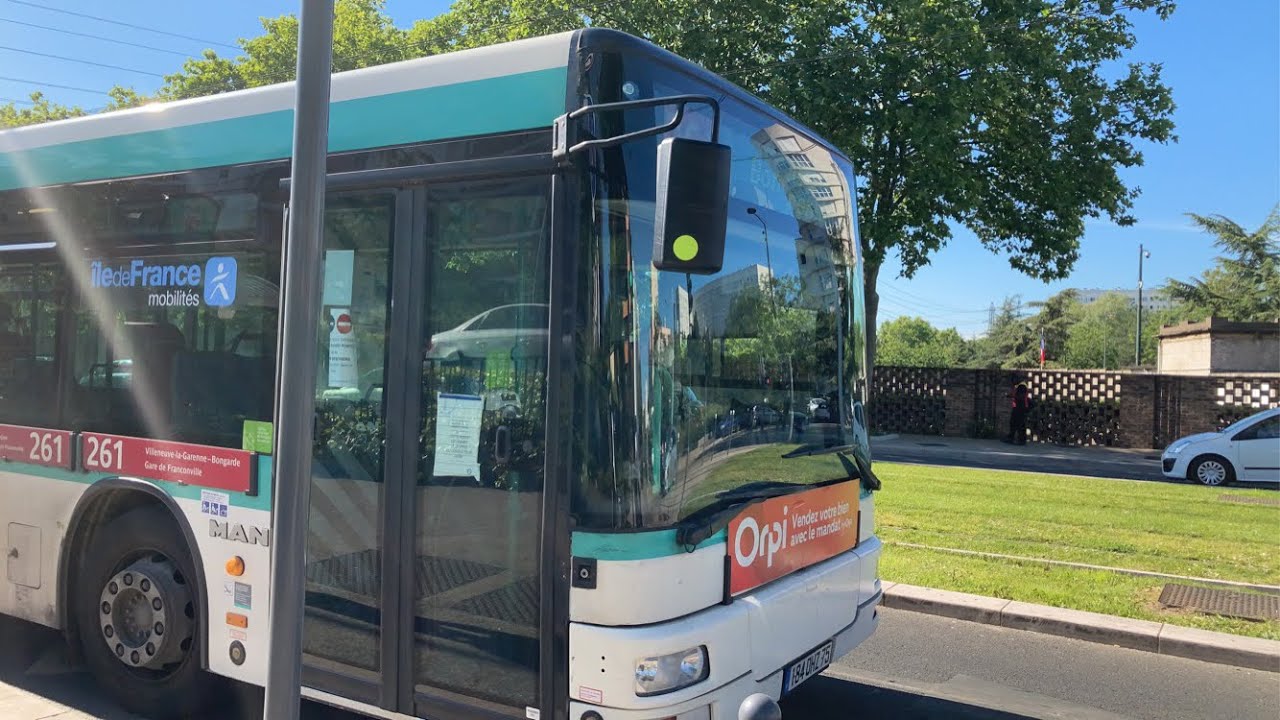 Bus RATP — Ligne 261 — ZAC Bongarde — Gare de Franconville — 9187