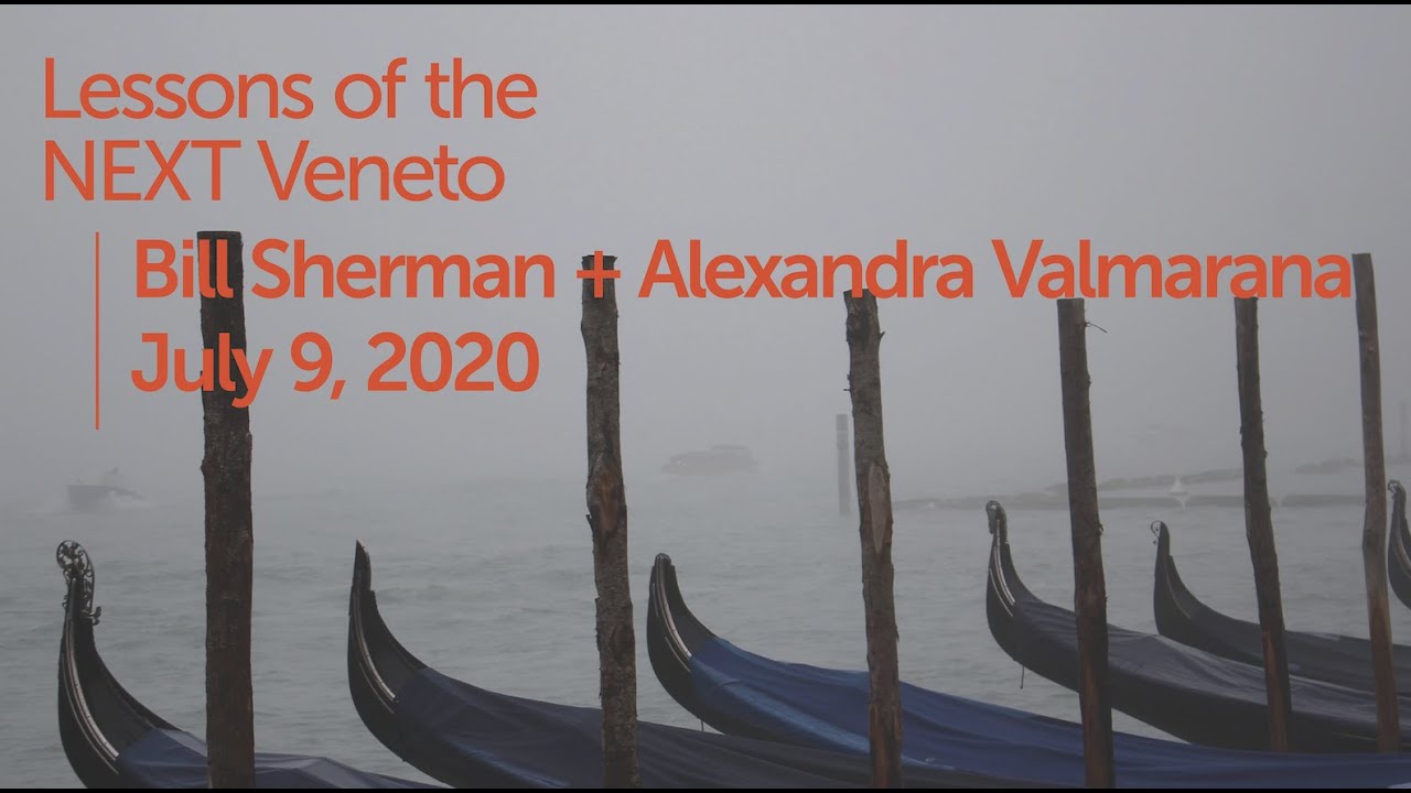Lessons of the NextVENETO Webinar (July 9, 2020)