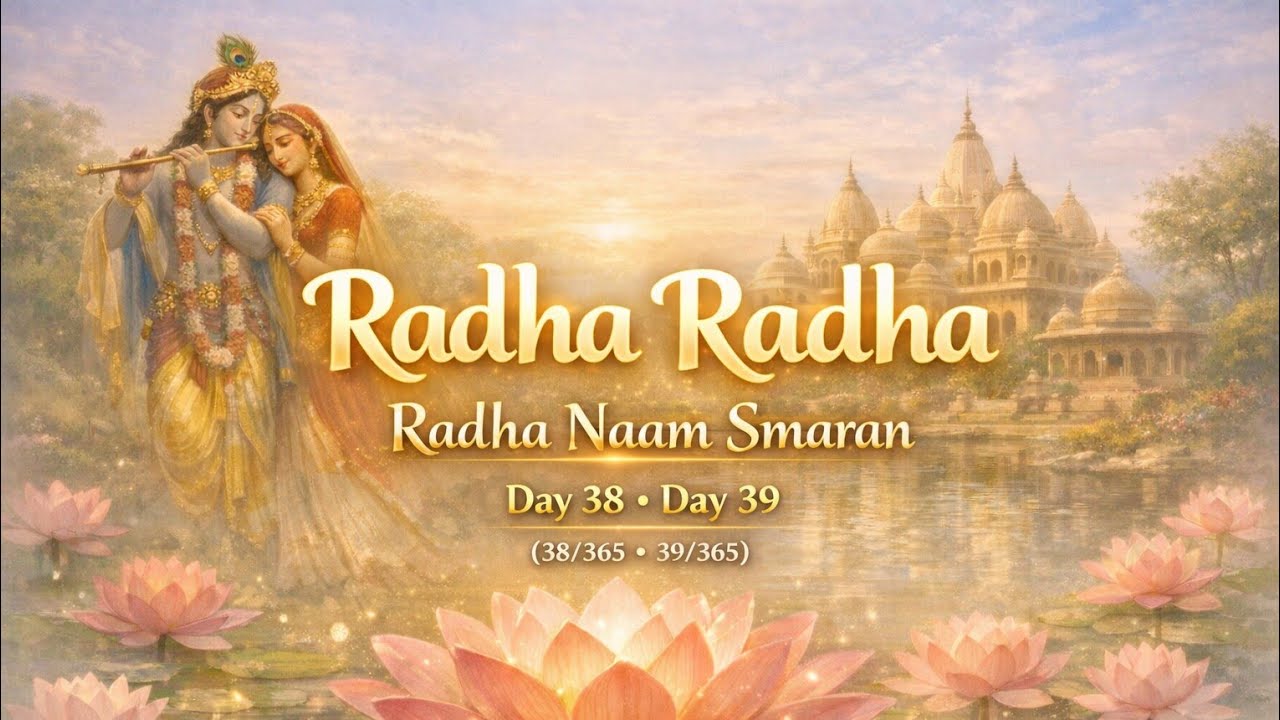 Day 38–39 | Radha Radha Naam Smaran | 365 Days Radha Radha Bhakti Series