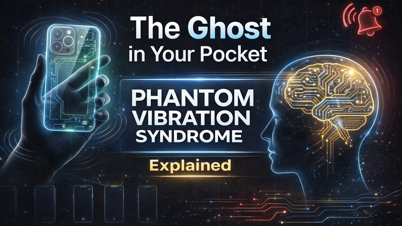 The Ghost in Your Pocket 👻📱 | Phantom Vibration Syndrome Explained (Why You Feel Fake Notifications)