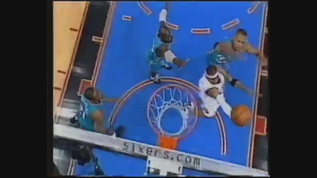Allen Iverson 31 Points 8 Ast 4 Stl Vs. NO Hornets, 2003-04.