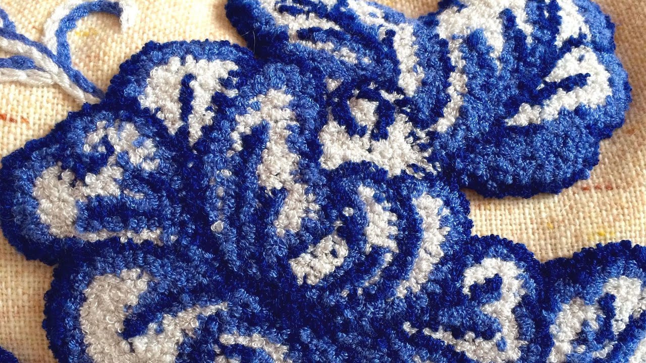 КОВРОВАЯ ВЫШИВКА. Стирка.