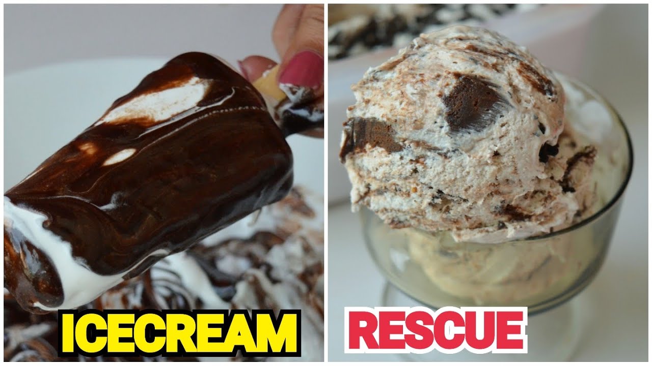 Chocobar Gone Wrong! Icecream Rescue. From Failed to Nailed it by (YES I CAN COOK) #Failed #Chocobar