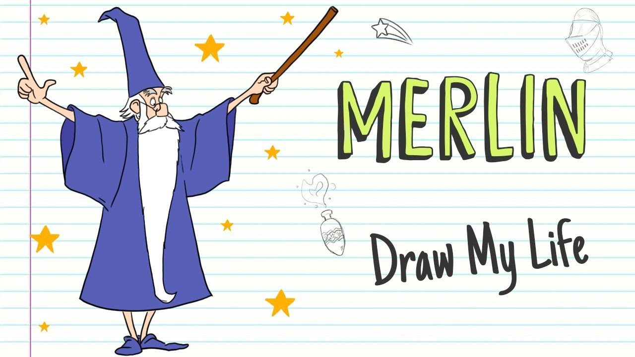 MERLIN THE WIZARD | Draw My Life