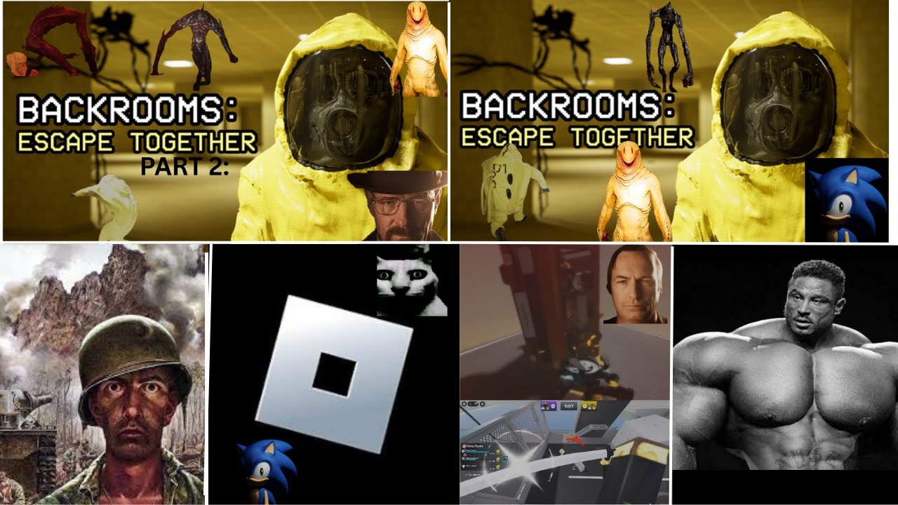 Backrooms & Roblox//  The Movie :'اعاقة'