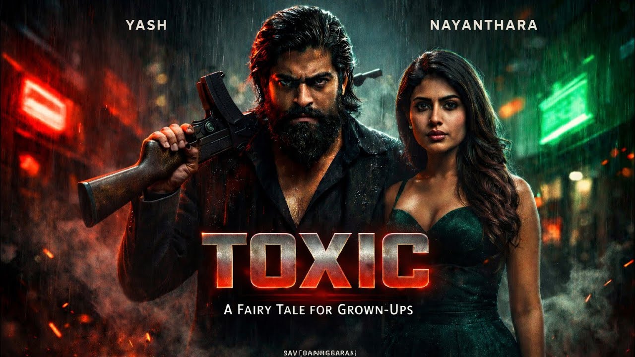 TOXIC (2025) Full Movie Hindi Dubbed | Yash New Action Thriller | South Blockbuster Film