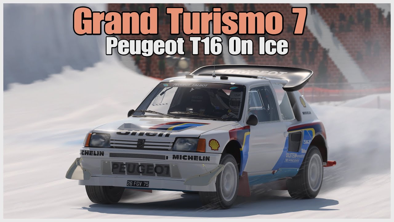 - Gran Turismo 7 Ice Timed Lap In Peugeot T16 -