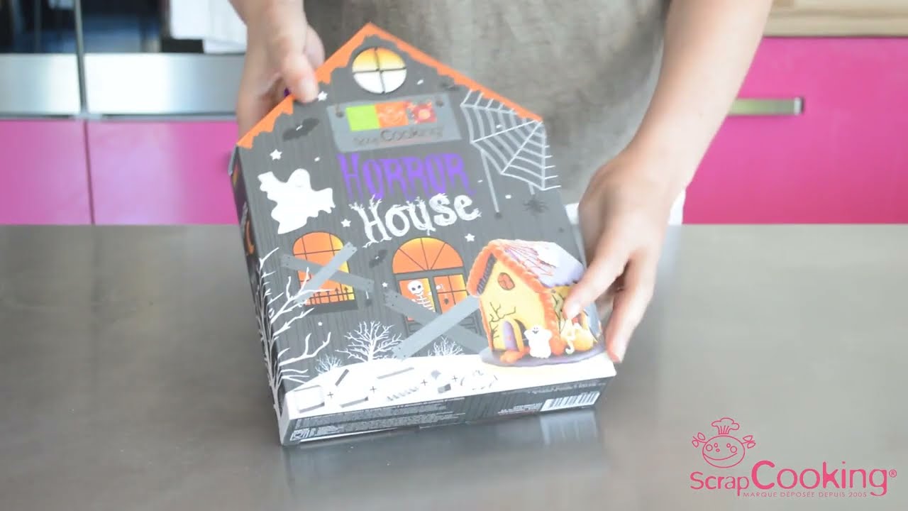Cortadores casita galletas Horror House Halloween - ScrapCooking | María Lunarillos | tienda & blog