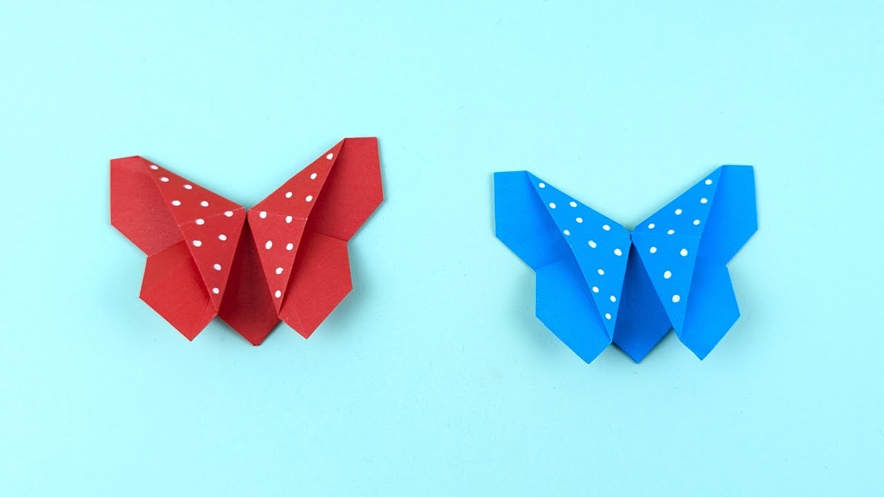 Origami Papillon Facile | Comment Faire un Papillon en Papier