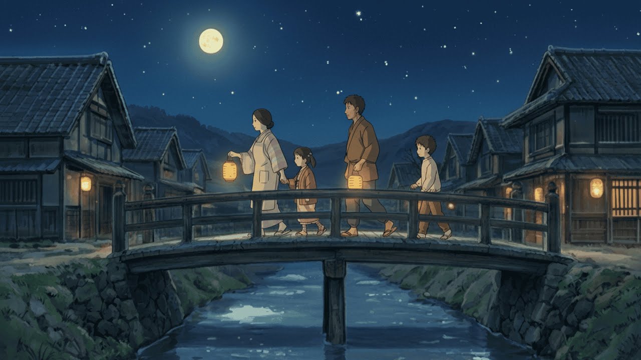 A Peaceful New Year with Family | Ghibli Silent Days
